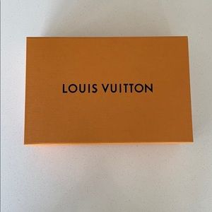 Louis Vuitton box with dust bag
